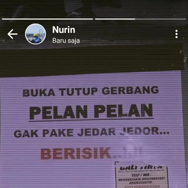 6 Tulisan Suara ketika Tutup Pintu Ini Kocak,