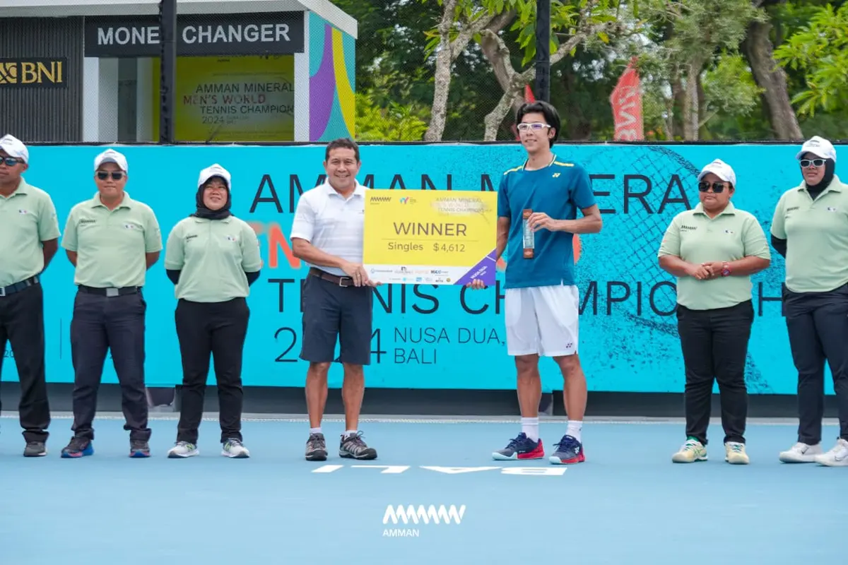 Petenis Korea Jadi Juara di Bali