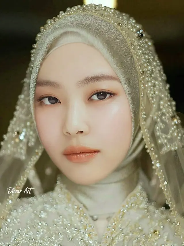 6 Editan Foto Jennie Blackpink Jika Nikah Sama Orang Indonesia, Kocak
