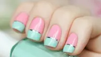 Tutorial nail art pastel yang feminin. Sumber: Topdreamer.com