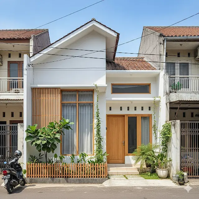 Rumah 7x10 Bergaya Skandinavia