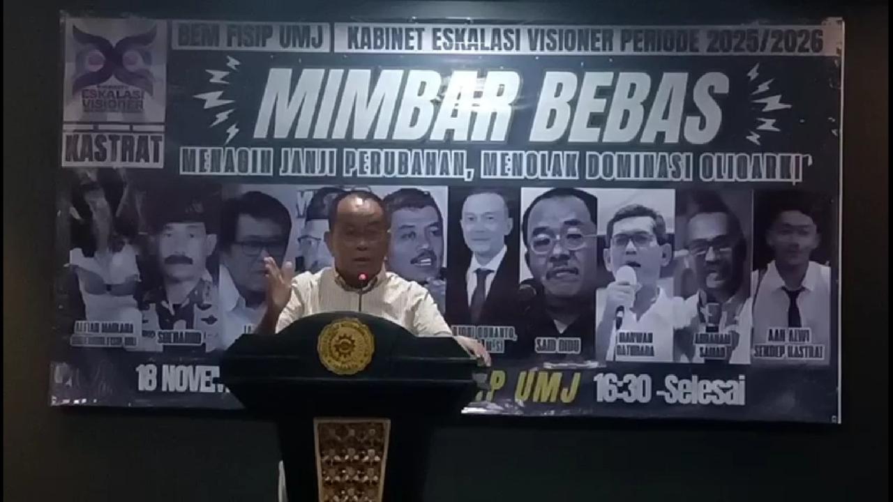 Sejalan dengan Mentan Amran, Said Didu: Serakahnomics Harus Diberantas