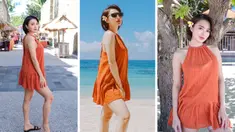 8 Potret Wika Salim Seksi Pakai Dress Mini di Pantai, Mulus Banget&nbsp;(Instagram/wikasalim)