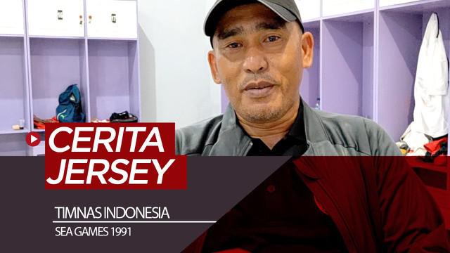 Berita video wawancara legenda Salahuddin yang bercerita soal jersey Timnas Indonesia di SEA Games 1991. Apa cerita menarik di balik seragam Tim Garuda saat itu?