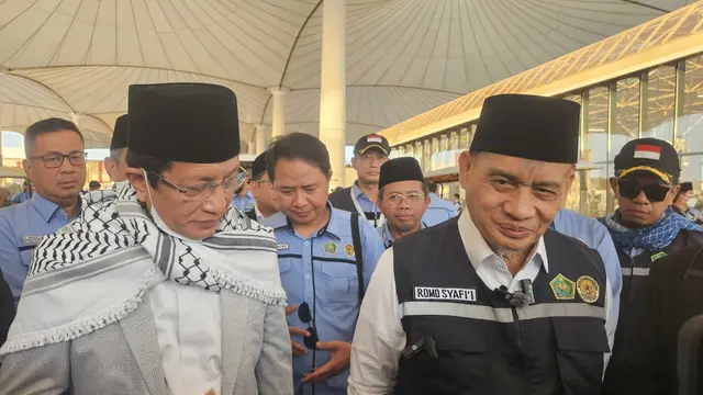 Pulang ke Tanah Air, Menag dan Wamenag Kompak Doakan Jemaah Haji Indonesia Mabrur