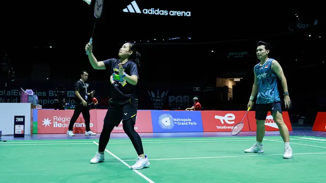 Pitha Haningtyas Mentari/Rinov Rivaldy - Kejuaraan Bulu Tangkis Dunia 2025 - Bulu Tangkis