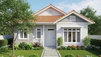 7 Model Rumah 6x8 dengan Taman Depan Minimalis, Hunian Modern di Lahan Terbatas