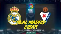 La Liga - Real Madrid Vs Eibar (Bola.com/Adreanus Titus)