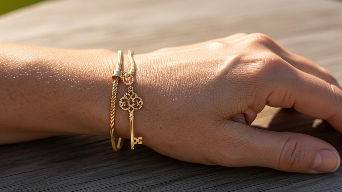 8 Gelang Emas Rantai Snake Lentur Mewah untuk Usia 50-an yang Nyaman dan Elegan