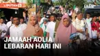 Ribuan Jamaah Masjid Aolia Gunung Kidul Gelar Salat Idul Fitri Hari Ini