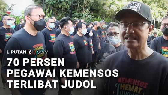 70 Persen Pegawai Kemensos Terlibat Judol