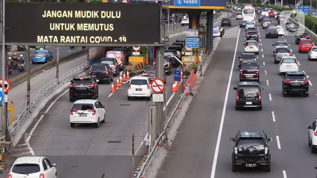 Arus Lalu Lintas di Tol Semanggi