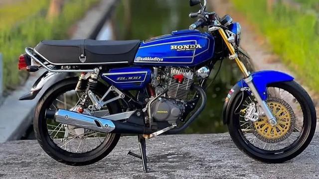 10 Potret Modifikasi Honda CB Herex Style, Ciri Khas Modif Klasik Ala Jawa Tengah-Jawa Timur