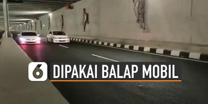 VIDEO: Viral Underpass Bandara YIA Kulon Progo Dipakai Buat Balapan Mobil