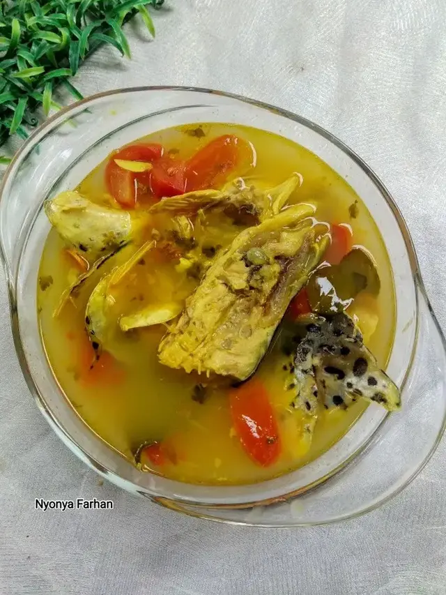 Sup Kepala Ikan Salmon