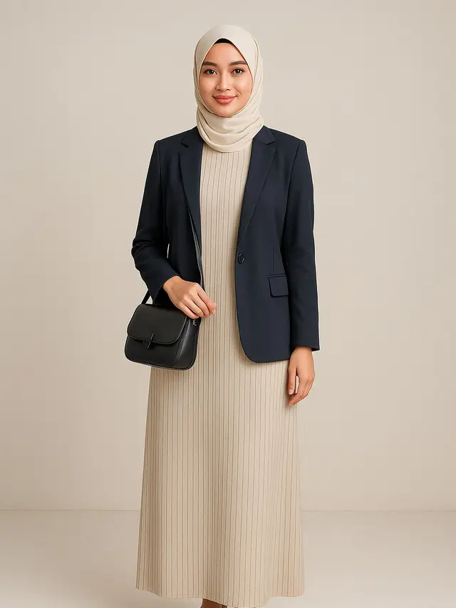 Model Gamis Oversize yang Trend 2025/AI