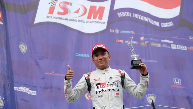 Demas Agil tampil impresif bersama Toyota Yaris GR Sport (TGRI)