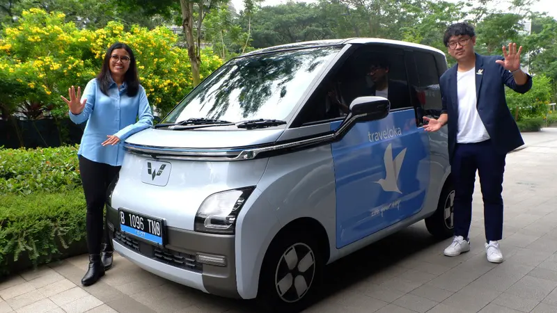Mobil Listrik Wuling Air EV Jadi Hadiah Utama Gebyar Traveloka (Ist)
