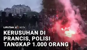 Demo Massal di Paris Berujung Kerusuhan, Polisi Tangkap 1.000 Orang