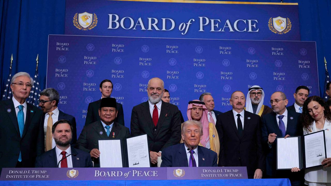FOTO: Presiden Prabowo Hadiri Pertemuan Perdana Dewan Perdamaian di Washington