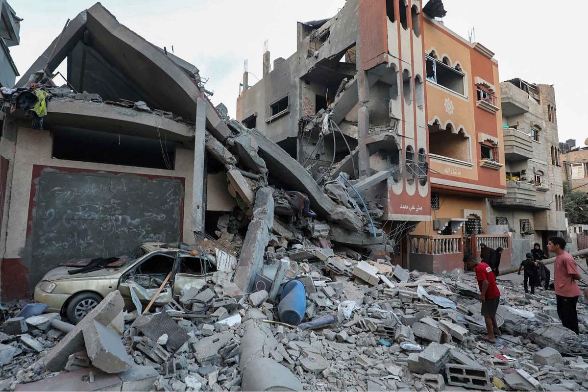 FOTO: Serangan Udara Israel di Gaza Tewaskan 85 Orang, Dunia Serukan Gencatan Senjata