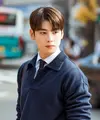 Cha Eun Woo berperan sebagai Jin Seo Won, seorang guru matematika sekolah menengah yang cerdas dan tampan yang takut pada anjing karena kejadian masa lalu. (Foto: MBC via Soompi)