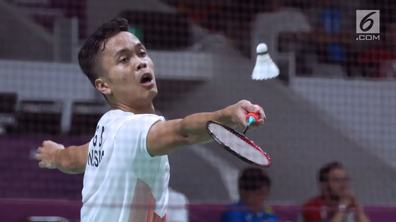Gagal Redam Kento Momota Begini Manuver Anthony Sinisuka Ginting