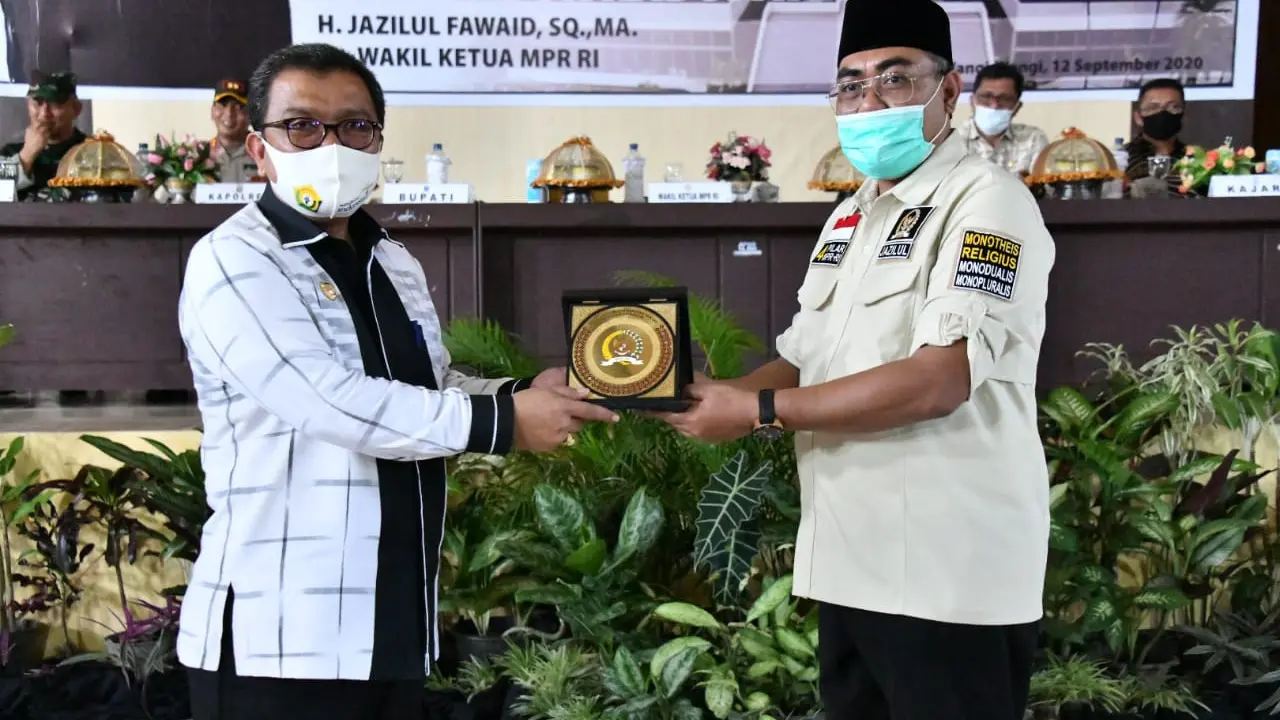 Gus Jazil Sosialisasi Empat Pilar di aula Museum Taman Budaya Kecamatan Wangi-Wangi Selatan, Kabupaten Wakatobi