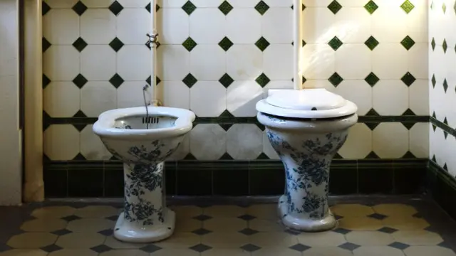 Ilustrasi bidet toilet