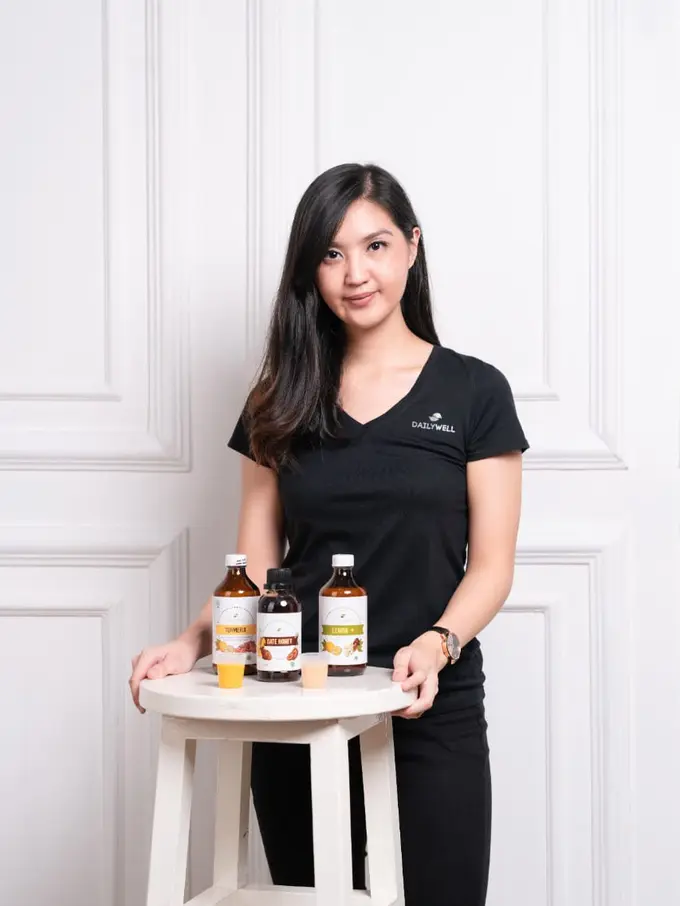 Karen Christianti jalani bisnis Dailywell yang berbasis ramuan herbal