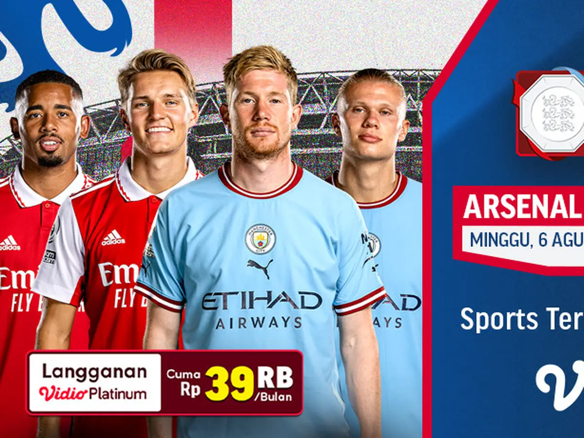 Jadwal Live Streaming Community Shield Arsenal Vs Manchester City