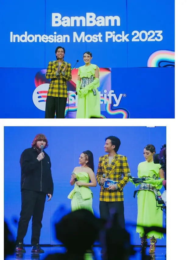 Vidi Aldiano, James Arthur, Ayu Dewi, Ziva Magnolya (Instagram/vidialdiano)