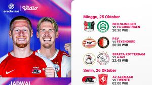 Eredivisie 2026/27: Tiga Laga di Matchweek 10 Bisa Mengubah Peta Papan Atas Saksikan di Vidio
