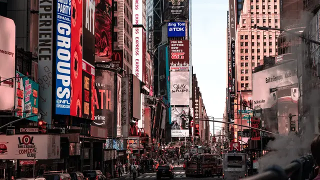 Ilustrasi Bursa Efek New York di New York, Amerika Serikat (AS). (Foto: Darian Garcia/Unsplash)