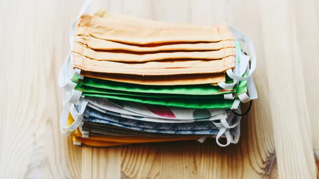 Gambar Ilustrasi Masker Kain