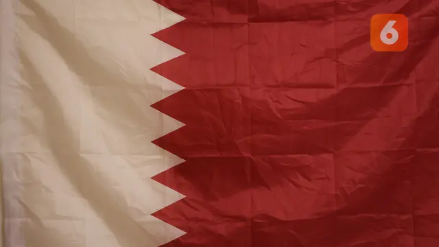 Ilustrasi Bendera Qatar