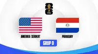 Cover prediksi Amerika Serikat versus Paraguay di Piala Dunia 2026. (Bola.com/Tim Multimedia)