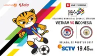 Saksikan Live Streaming Bola SEA Games: Vietnam Vs Indonesia