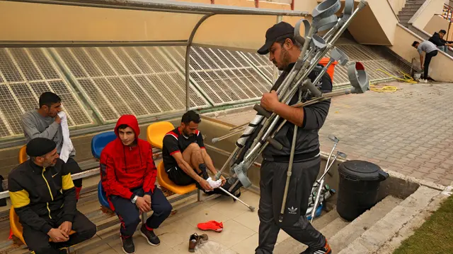 FOTO: Melihat Semangat Para Korban Amputasi Beraksi di Masa Pandemi
