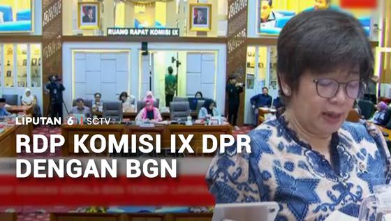Komisi IX DPR Panggil Badan Gizi Nasional