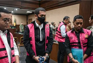 Persidangan Muhammad Kerry Adrianto Anak Riza Chalid (Dok: Antara)