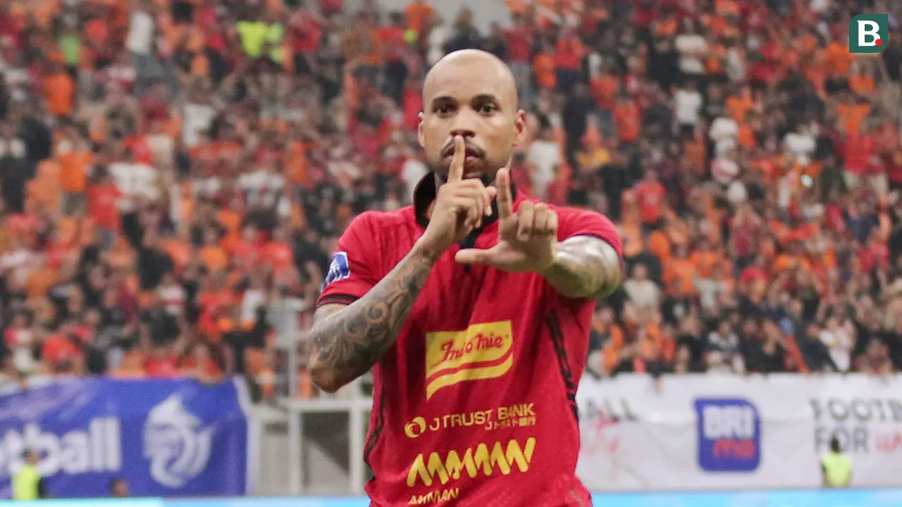 Foto: Gustavo Almeida Hattrick, Persija Awali BRI Liga 1 Musim 2024/2025 dengan Sempurna