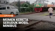 Kecelakaan maut terjadi di perlintasan tanpa palang pintu di Desa Brumbung, Kecamatan Mranggen, Demak, Jawa Tengah. Seorang pengemudi minibus tewas setelah kendaraan yang dikemudikannya tertabrak Kereta Api Harina jurusan Surabaya–Bandung pada Ming...