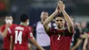 <p>Maroko sukses mengambil alih keunggulan di babak kedua, tepatnya pada menit ke-70. Achraf Hakimi yang ditunjuk sebagai eksekutor tendangan bebas sukses menyarangkan bola ke gawang Malawi yang dijaga Charles Thom. Skor berubah menjadi 2-1 dan bertahan hingga laga usai. (AFP/Kenzo Tribouillard)</p>