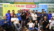 Wakil Gubernur Jawa Barat Erwan Setiawan saat membuka acara Talent Scouting Pencarian Bibit Atlet Disabilitas dengan tema 'Mendobrak Batas' di Gedung Laga Tangkas, Arcamanik, Kota Bandung, Selasa (27/5/2025). (sumber foto: Diskominfo Jabar)