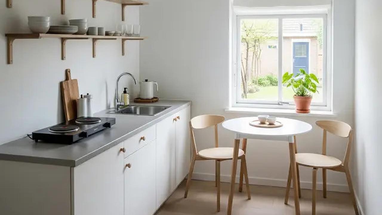 8 Inspirasi Dapur Kecil Ala Cafe Mini di Rumah Kontrakan Budget 20 Juta