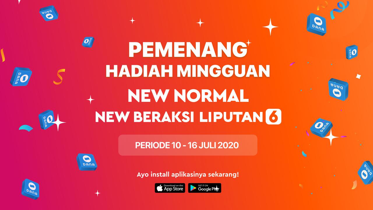 Pemenang mingguan Beraksi Bareng Liputan6.com periode 10 - 16 Juli 2020.