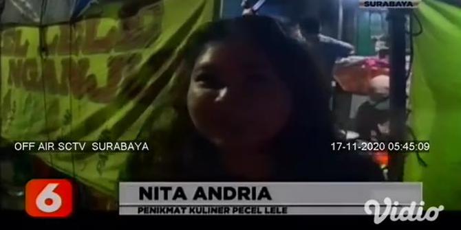 VIDEO: Kuliner Malam di Surabaya, Nikmati Pecel Lele Cak Di Nganjuk