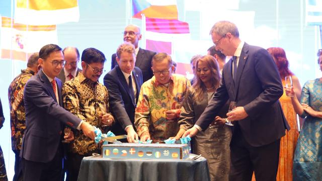 Sambutan Mentan SYL pada Perayaan National Day Uni Eropa 2023 di Jakarta