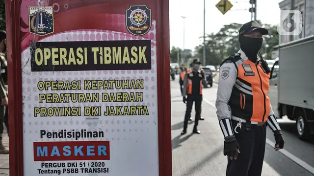 Denda Pelanggar Masker di DKI Jakarta